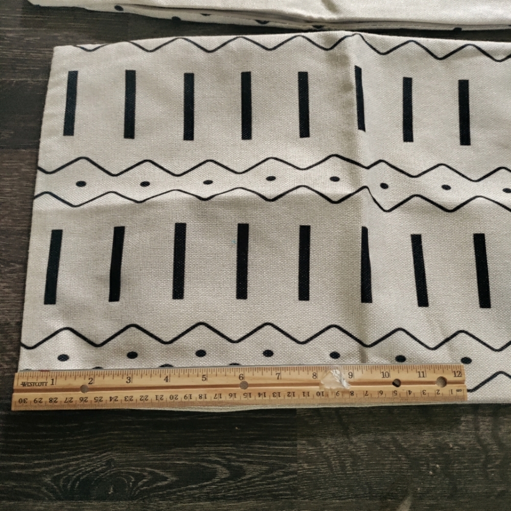 4 Pillow covers rectangular
